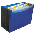 CLI48235 13-Pocket Expanding File, Nine Inch Expansion, Letter, Blue By C-LINE PRODUCTS, INC CLI48235 13-Pocket Expanding File, Nine Inch Expansion, Letter, Blue By C-LINE PRODUCTS, INC