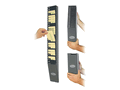 25-7EX - Time Card Rack, 7" Cards, 25 Pockets, Expanding By Lathem 25-7EX - Time Card Rack, 7" Cards, 25 Pockets, Expanding By Lathem