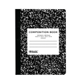 BAZIC UNRULED 100 Ct. Black Marble Composition Book-pack of-48 BAZIC UNRULED 100 Ct. Black Marble Composition Book-pack of-48