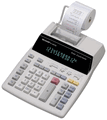 Sharp EL-1801V Desktop 2 color printing calculator with a large 12-digit blue fluorescent display Sharp EL-1801V Desktop 2 color printing calculator with a large 12-digit blue fluorescent display