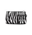 5x8 Locking Zipper Pouch - Zebra - Vaultz - VZ00474 5x8 Locking Zipper Pouch - Zebra - Vaultz - VZ00474