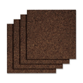 Quartet Dark Cork Tiles, 12 x 12 Inches, Self-Adhesive, 4 Tiles per Pack (15050Q) Quartet Dark Cork Tiles, 12 x 12 Inches, Self-Adhesive, 4 Tiles per Pack (15050Q)