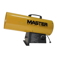 Schaefer Master 125,000 BTU LP Forced Air Heater - MH-125V-GFA-A