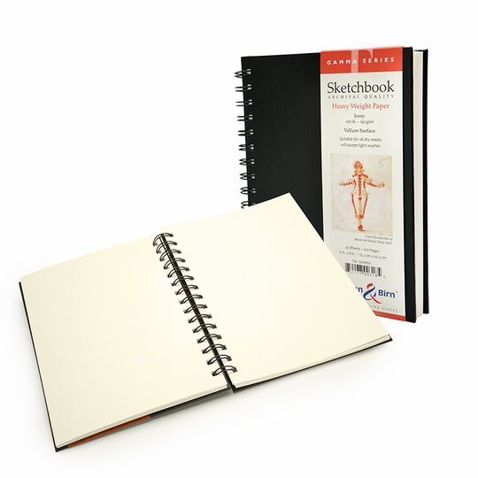 Stillman & Birn Gamma Side Spiralbound Sketchbook (6 x 8)