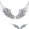 3D Tercel Eagle Chrome Emblem 3" Tall 3D Tercel Eagle Chrome Emblem 3" Tall
