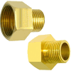 1/2-inch Male Pipe Coupling 1/2-inch Male Pipe Coupling