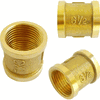 Brass Pipe Fitting 1/2 Coupling, Female Brass Pipe Fitting 1/2 Coupling, Female