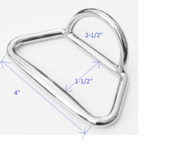 Stainless Steel Pull Handle with Trapezoid Base