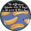 Father's Day/Banana - Unrimmed Dinner Plate Father's Day/Banana - Unrimmed Dinner Plate