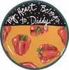 Father's Day/Pepper - Unrimmed Dinner Plate Father's Day/Pepper - Unrimmed Dinner Plate