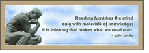 "Materials of Knowledge" bookmark