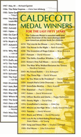 "Caldecott Medal Winners - 1959-2010" bookmark
