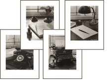 "desk set" 4 studio prints