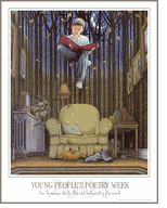 "Young People's Poetry Week 2001" poster