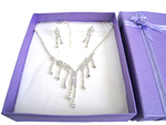 Deluxe Necklace & Earring Set (A) Deluxe Necklace & Earring Set (A)
