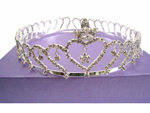 Halo Rhinestone Tiara (B)