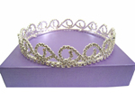 Halo Rhinestone Tiara (C)