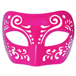 Dream Tale Pink Venetian Masquerade Mask