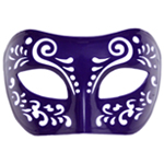 Dream Tale Purple Venetian Masquerade Mask