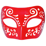 Dream Tale Red Venetian Masquerade Mask