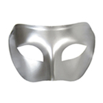 Silver Venetian Masquerade Mask