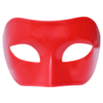 Red Venetian Masquerade Mask