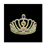 Silver Princess Tiara Crown (Style A) Silver Princess Tiara Crown (Style A)