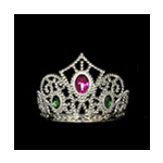 Silver Princess Tiara Crown (Style D) Silver Princess Tiara Crown (Style D)
