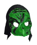 Green Witch Half Mask