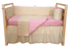 Organics Waffle Terry 4pc Crib Set - Pink Organics Waffle Terry 4pc Crib Set - Pink