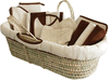 Organics Waffle Terry Moses Basket Gift Set - Chocolate Cocoa Organics Waffle Terry Moses Basket Gift Set - Chocolate Cocoa