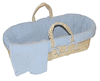 Tadpoles Cable Knit Moses Basket - 9 Colors Available Tadpoles Cable Knit Moses Basket - 9 Colors Available
