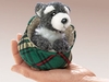 Folkmanis Puppet <br>Schnauzer in Bed Folkmanis Puppet <br>Schnauzer in Bed