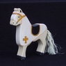 Holztiger <br>White Tournament Horse Holztiger <br>White Tournament Horse