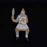 Holztiger <br>White Tournament Rider Holztiger <br>White Tournament Rider