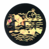 Swimming 2in Black/Gold Hologram Mylar Insert Swimming 2in Black/Gold Hologram Mylar Insert