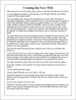 "Creating the Navy Wife" Engraved Text "Creating the Navy Wife" Engraved Text