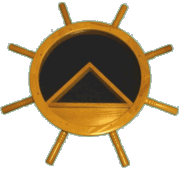 Round Ships Wheel Shadow Box Round Ships Wheel Shadow Box