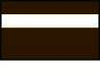 Matte Dark Brown / White Matte Dark Brown / White