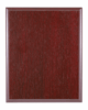 Mahogany Finish Plaque - Particle Wood Core Mahogany Finish Plaque - Particle Wood Core