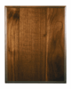 Genuine Walnut Plaque with cove edge Genuine Walnut Plaque with cove edge