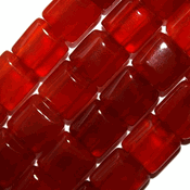 Carnelian Beads: Square, Double Strand Carnelian Beads: Square, Double Strand