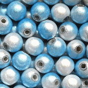 Miracle Beads: Blue and White (6mm) Miracle Beads: Blue and White (6mm)