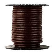 Leather Cord Dark Brown (2.0mm) Leather Cord Dark Brown (2.0mm)