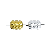 Beadalon Gold Barrel Line Beads (2.4x3mm) Beadalon Gold Barrel Line Beads (2.4x3mm)