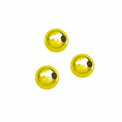 Metal Platinum Gold Color Beads (6mm) Metal Platinum Gold Color Beads (6mm)
