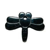 Hematite Pendant: Dragonfly Hematite Pendant: Dragonfly
