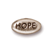 Pewter Hope Message Beads Pewter Hope Message Beads