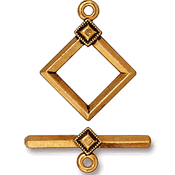 Deco Diamond Toggle Clasp Deco Diamond Toggle Clasp