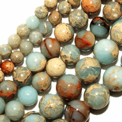 Aqua Terra Jasper Beads (6mm) Aqua Terra Jasper Beads (6mm)